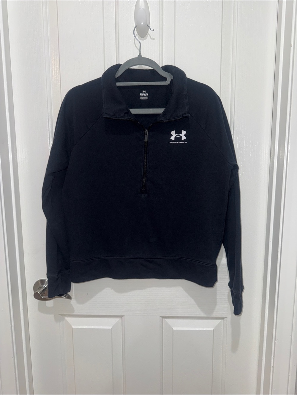 Under Armour Women’s Black Half-Zip Performance Pullover - Size Med - Like New